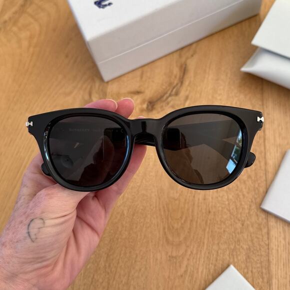Burberry Sunglasses OBE4439F Black Dark Gray